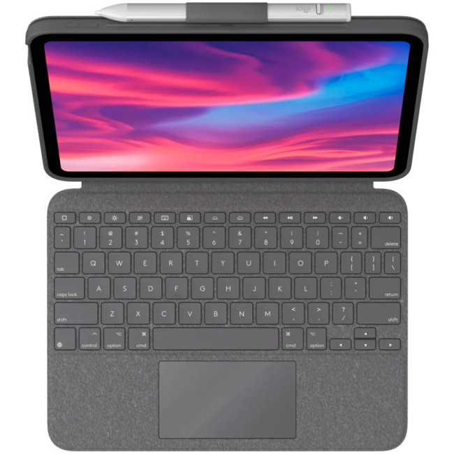 LOGITECH Combo Touch for iPad (10th gen) - OXFORD GREY - US - OTHER - INTNL-973