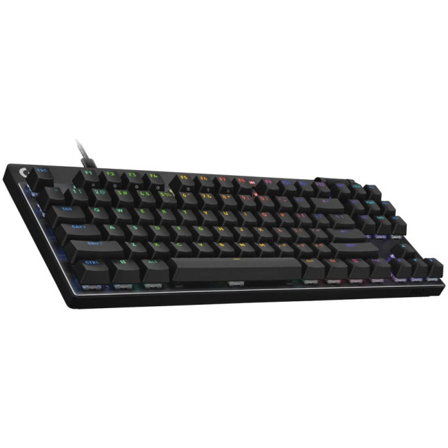 LOGITECH G PRO X TKL RAPID Gaming Keyboard - BLACK - US INT'L - USB - N/A - EMEA28i-935 - LINEAR