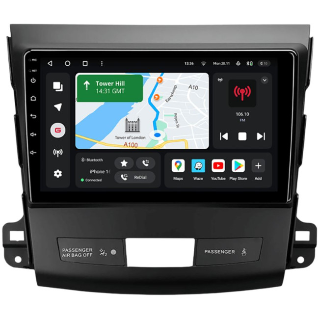 Installation kit for installing GAZER multimedia head units in cars - model CW/H-F009