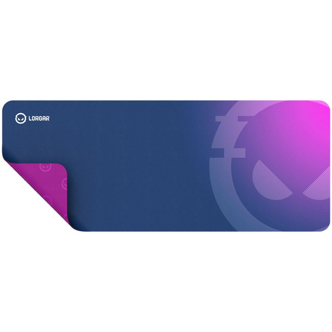 Lorgar Main 139, Gaming mouse pad, High-speed surface, Purple anti-slip rubber base, size: 900mm x 360mm x 3mm, weight 0.6kg