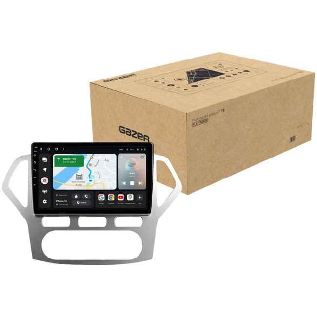 Installation kit for installing GAZER multimedia head units in cars - model CD345-F010