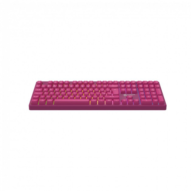 Canyon 105keys gaming keyboard,with 2.4G+ Bluetooth mode, battery 2000mAh, RGB backlight 3 types and 7 colors, size:407*119*19mm, PVC cable 1.8M , Black,weight:556+/-10g