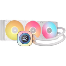 CORSAIR iCUE LINK TITAN 360 RX LCD White AIO, 360mm, Liquid CPU Cooler