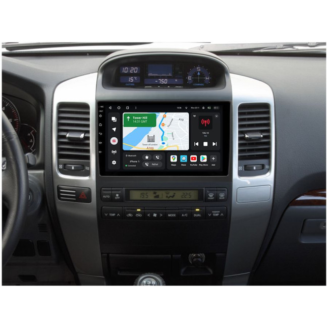 Installation kit for installing GAZER multimedia head units in cars - model E160/H-F010