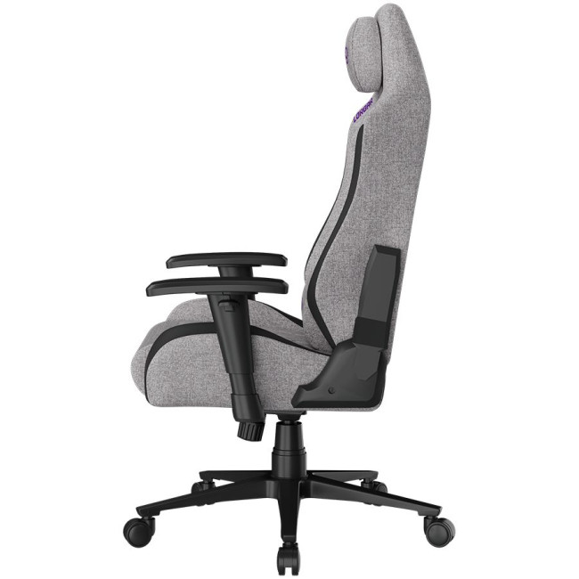 LORGAR CHA41, Ergonomic Gaming Chair Advanced, premium anti-stain fabric, Grey