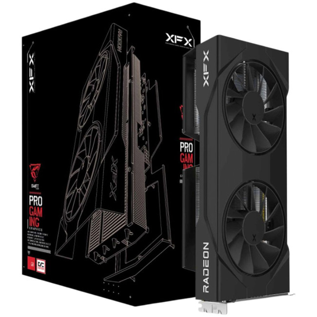 XFX Swift AMD Radeon RX 9060 XT OC 16GB GDDR6 128-bit HDMI 2x DP