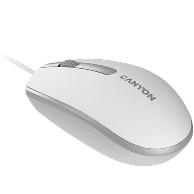 CANYON mouse M-10 Wired White Grey