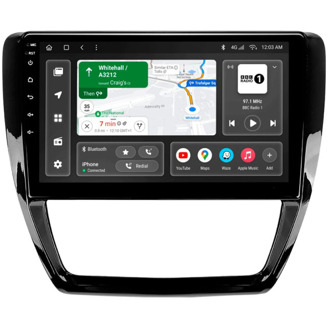 Installation kit for installing GAZER multimedia head units in cars - model JE-F009