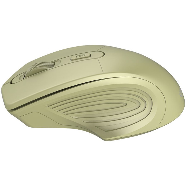 CANYON MW-15, 2.4GHz Wireless Optical Mouse with 4 buttons, DPI 800/1200/1600, Golden, 115*77*38mm, 0.064kg
