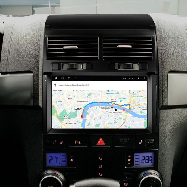 Installation kit for installing GAZER multimedia head units in cars - model 7L-F009