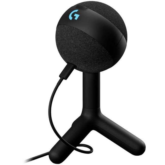 LOGITECH G Yeti Orb RGB Gaming Mic - LIGHTSYNC - BLACK - USB