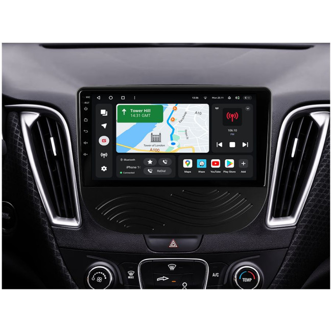 Installation kit for installing GAZER multimedia head units in cars - model E2XX-F009