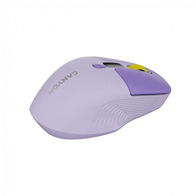 CANYON mouse MW-26 LCD Silent Dual Mode Wireless Violet