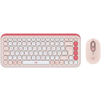 LOGITECH POP ICON COMBO - ROSE - US INT'L - BT - N/A - INTNL-973