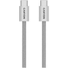 CANYON cable OnWire 60MG C-C 60W Magnet Braided 1m Light Grey