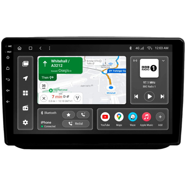 Installation kit for installing GAZER multimedia head units in cars - model FA-F010