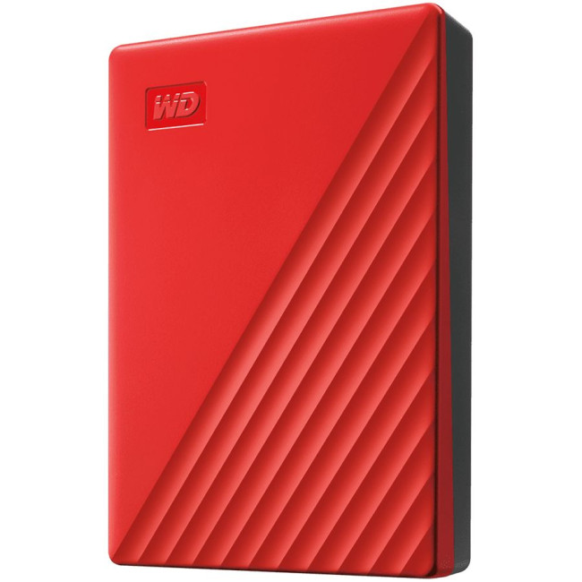 Жорсткий диск HDD External WD My Passport (4TB  USB 3.2) Red