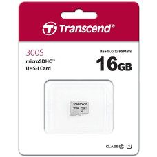 Transcend 16GB UHS-I U1 microSD with Adapter