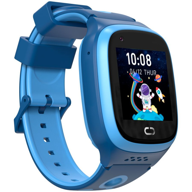Canyon Kids Watch ZEFIR KW-49 E-SIM 4G GPS WiFi Video Music Games English learning, Blue