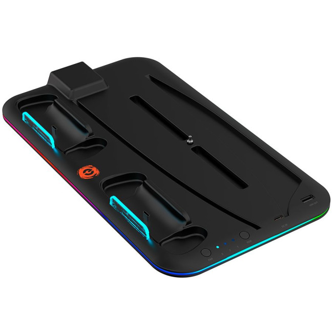CANYON cooling stand CS-5 RGB PS5 Charge Black