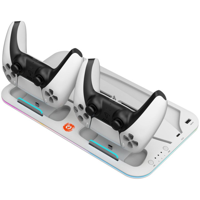 CANYON cooling stand CS-5 RGB PS5 Charge White