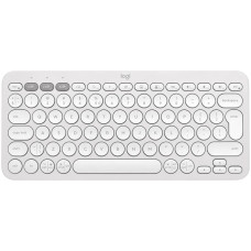 LOGITECH Pebble Keys 2 K380s - TONAL WHITE - US INT'L - BT - INTNL-973 - UNIVERSAL