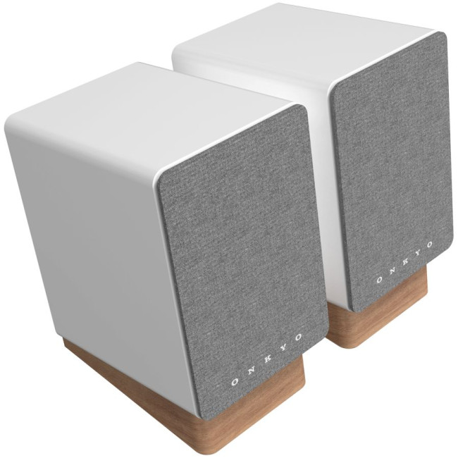 Onkyo Creator Series GX-10DB Powered Speakers, White, pair