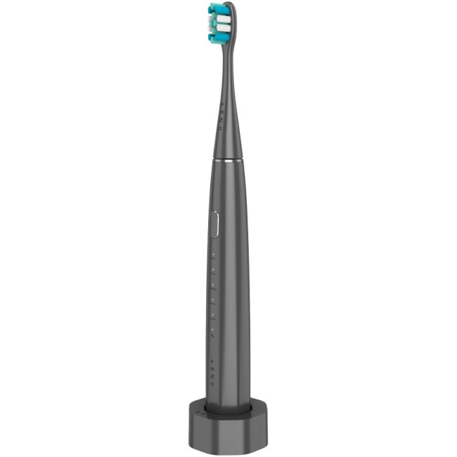 Wireless Tooth Brush, Grey, 3 Brush Heads, 1400mAh, Function: Soft, Clean, Massage, White, Sweep