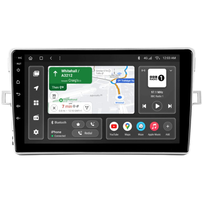 Installation kit for installing GAZER multimedia head units in cars - model AR20-F009
