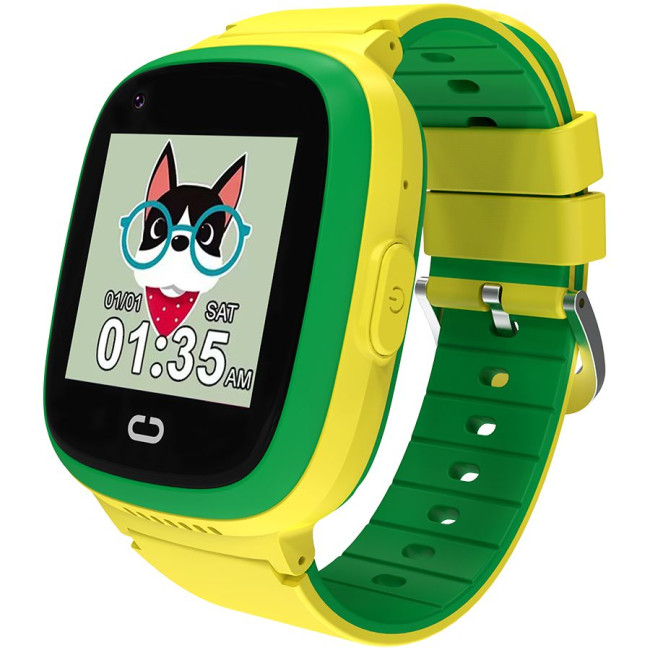 CANYON kids watch Sunny KW-48 Video 4G GPS Games&Music Green