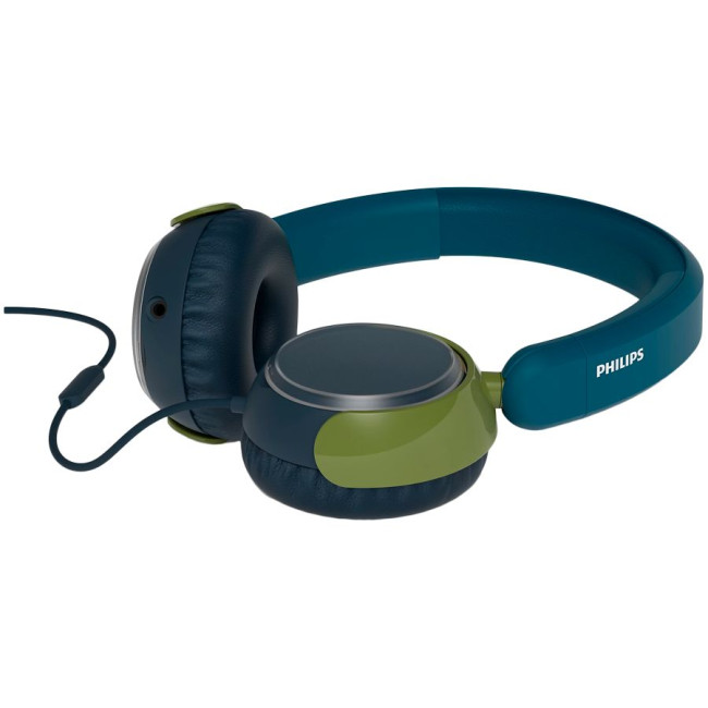 Kids on-ear headphones with microphone, USB Type-C and  3,5 мм Jack Philips TAK2000CT/00
