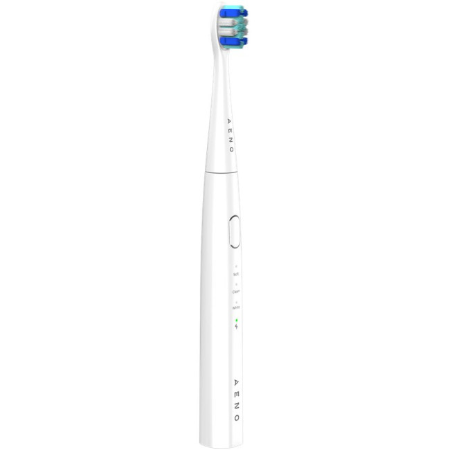AENO Sonic Electric toothbrush, DB7: White, 3modes, 1 brush head + 2 stickers,  30000rpm, 100 days without charging, IPX7