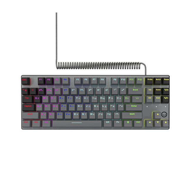 LORGAR Azar 514TKL, Wired RGB mechanical gaming keyboard, black, EN+UA layout