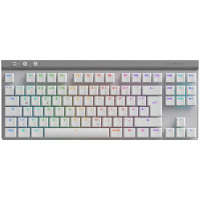 LOGITECH G515 LIGHTSPEED TKL Gaming Keyboard - WHITE - US INT'L - 2.4GHZ/BT - EMEA28i-935 - TACTILE