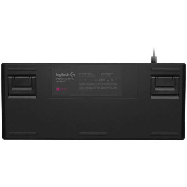 LOGITECH G PRO X TKL RAPID Gaming Keyboard - BLACK - US INT'L - USB - N/A - EMEA28i-935 - LINEAR