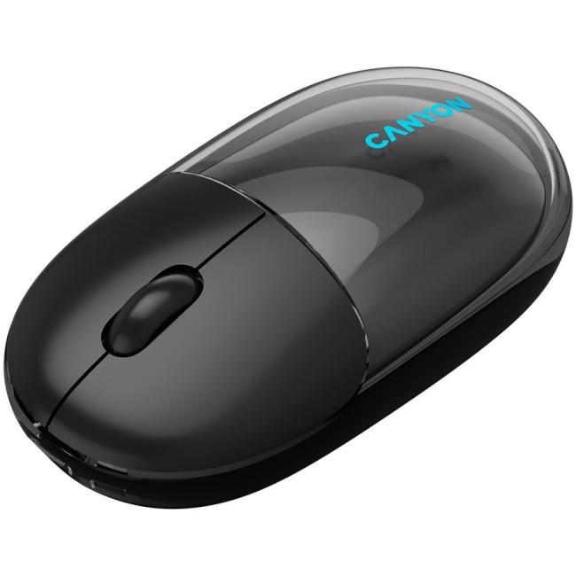 CANYON mouse OnClick 24 BT/ Wireless Transparent/Black