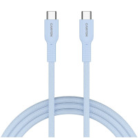 CANYON cable OnWire 60CL C-C 60W COLOR Braided 1m Light Blue