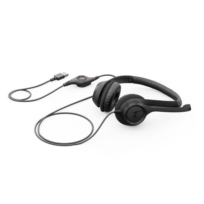 LOGITECH H390 USB-C Computer Headset-MIDNIGHT BLACK-USB-N/A-EMEA28i-935-USB-C