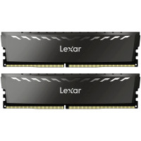Lexar 2x16GB THOR DDR4 3600 UDIMM XMP Memory with white heatsink. Dual pack