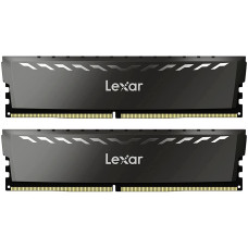 Lexar 2x16GB THOR DDR4 3600 UDIMM XMP Memory with white heatsink. Dual pack