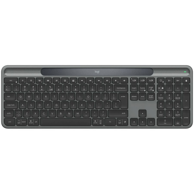 LOGITECH Slim Solar+ - GRAPHITE - US INT'L - 2.4GHZ/BT - INTNL-973 - UNIV B2C
