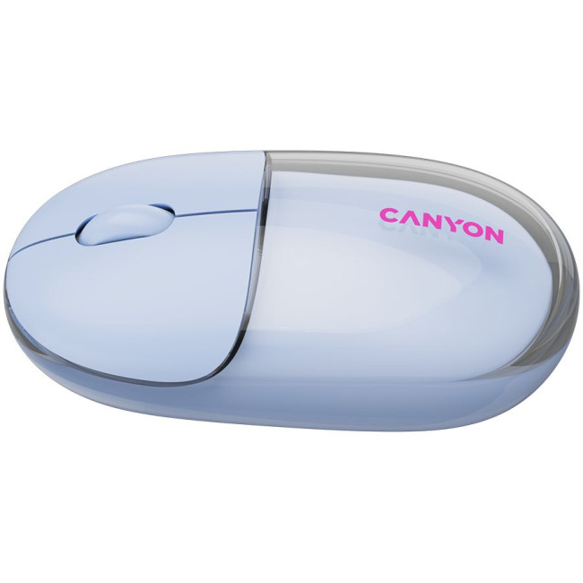 CANYON mouse OnClick 24 BT/ Wireless Transparent/Blue
