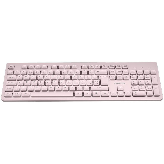 CANYON keyboard HKB-W01 UK/US AAA Wireless Beige