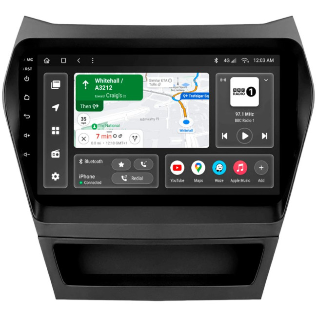Installation kit for installing GAZER multimedia head units in cars - model DM/L-F009