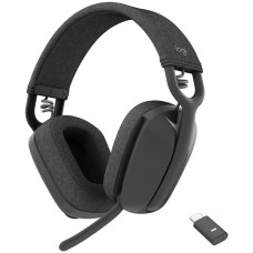LOGITECH Zone Vibe Wireless UC headset - GRAPHITE, ZOOM, GOOGLE