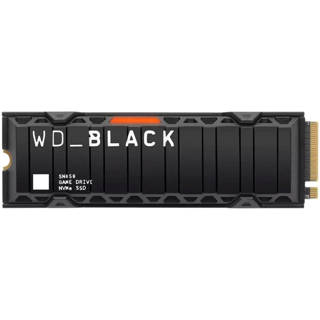 SSD POWERED BY SANDISK WD Black SN8100 HeatSink 2TB M.2 2280 PCIe Gen5 x4 NVMe, Read/Write: 14900/14000 MBps, IOPS 2300K/2400K, TBW: 1200