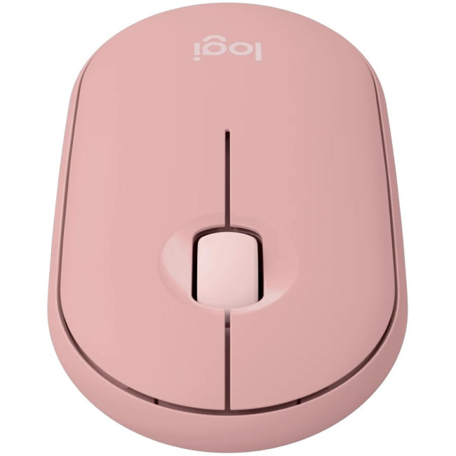 LOGITECH Pebble Mouse 2 M350s - TONAL ROSE - BT - EMEA-808 - DONGLELESS