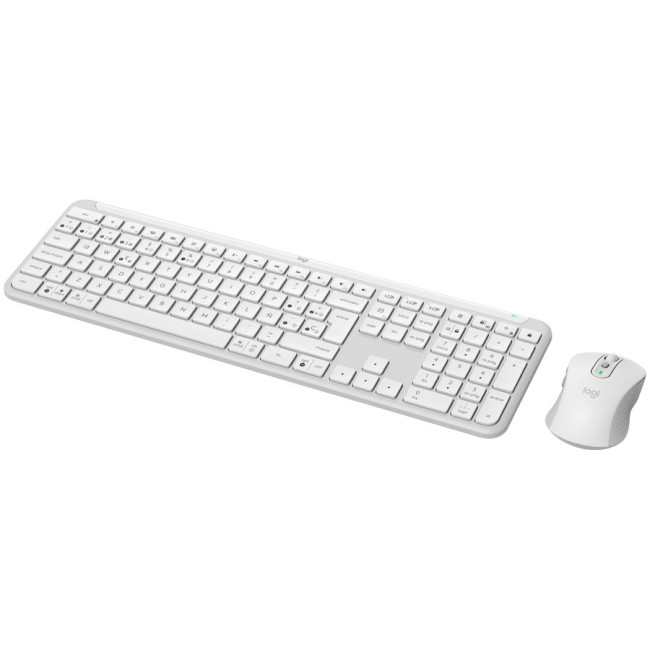 LOGITECH Signature Slim Combo MK950 - OFF WHITE - US INT'L - 2.4GHZ/BT