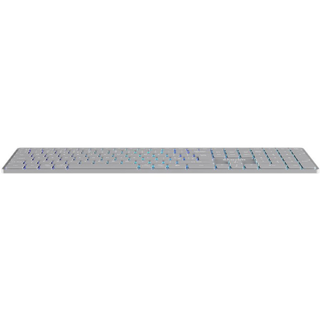 CANYON keyboard HKB-W11 UK/US RGB Dual Mode Wireless Grey