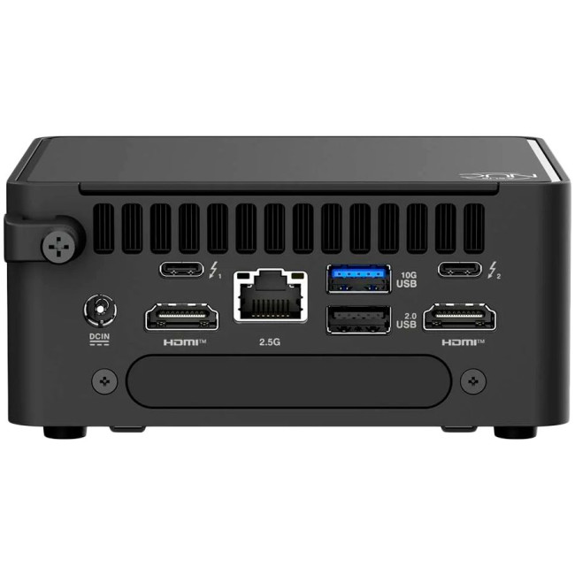 ASUS NUC 15 PRO/RNUC15CRHC500002/Core 5 210H 45W/Intel UHD graphics/no RAM/no Storage/Intel Wi-Fi 7 BE202/USB Total - 7/4 USB Type-A/3 USB Type-C (1x USB3.2 + 2x TB4)/2x HDMI 2.1/Support Displays - 4x 4K/no OS/EU Cord/Kit (L6)/Tall/EAN:4711387949931